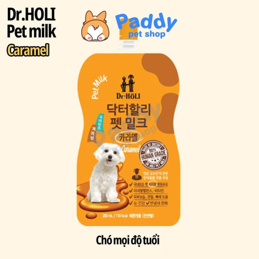 Sữa Tươi Chó Mèo Dr Holi Bổ Sung Dinh Dưỡng 200ml (Hàn Quốc)