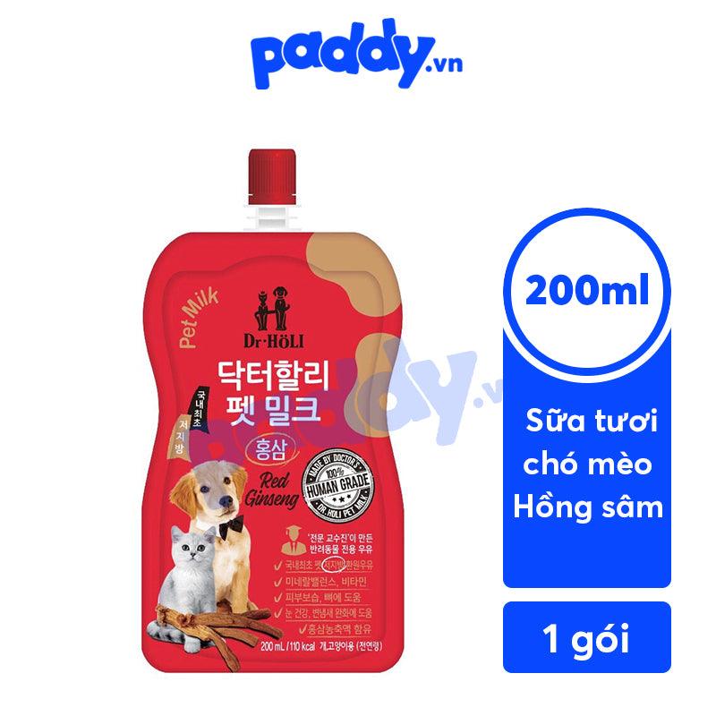 Sữa Tươi Chó Mèo Dr Holi Bổ Sung Dinh Dưỡng 200ml (Hàn Quốc)