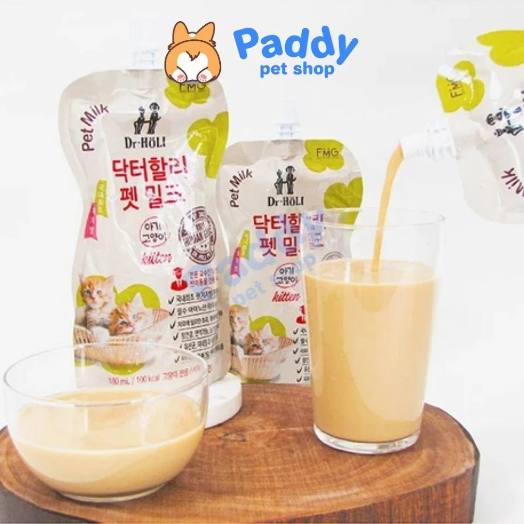 Sữa Tươi Chó Mèo Dr Holi Bổ Sung Dinh Dưỡng 200ml (Hàn Quốc)